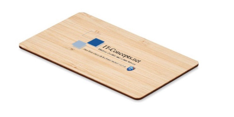 RFID Anti-Skimming-Karte im Bambus-Gehäuse